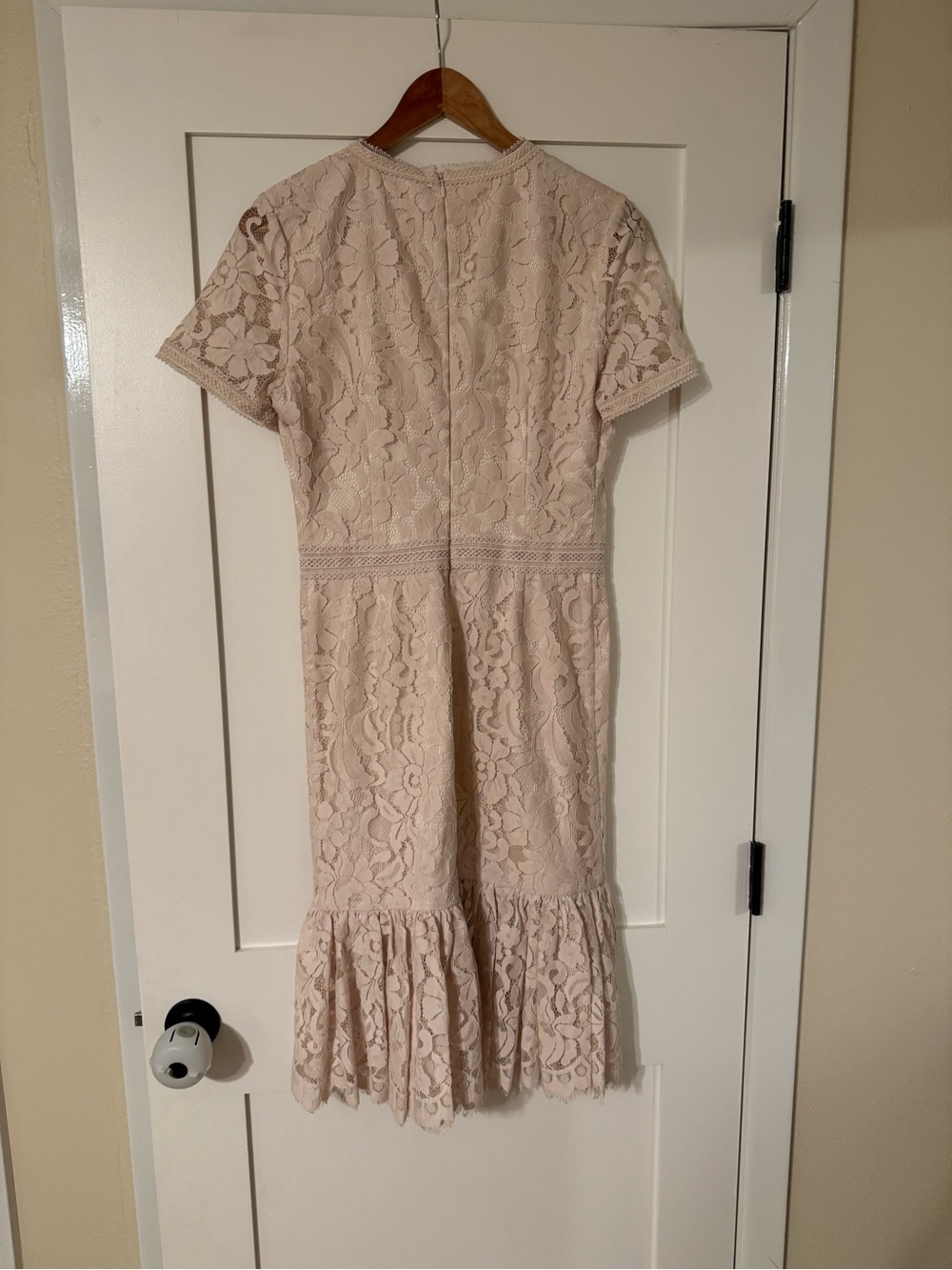 Rachel Parcell Lace Ruffle Hem Dress size S - Picture 4 of 5